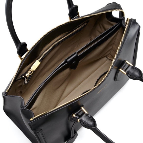 Alexander McQueen black zip-up 'Heroine' satchel/tote - Picture 11 of 15